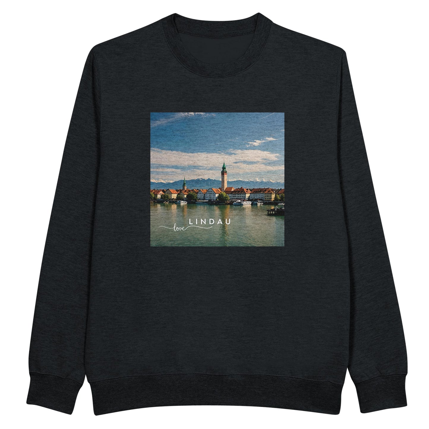 Souvenir "Love Lindau": Men's (Unisex) Premium Sweatshirt