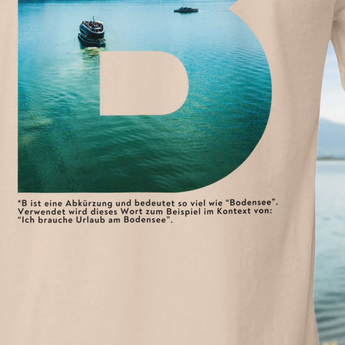 Premium Bodensee Letter T-shirt