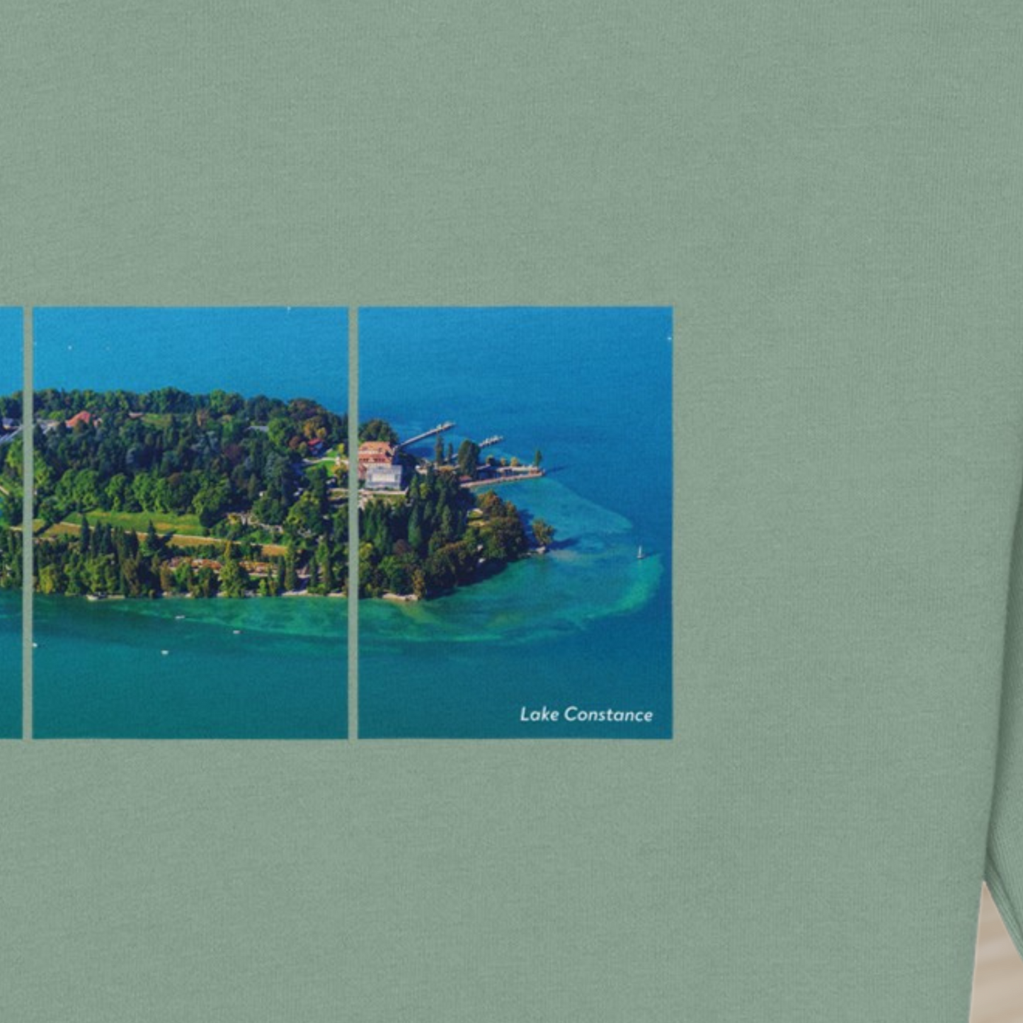 Live the Lake: Women's Cropped Sweatshirt