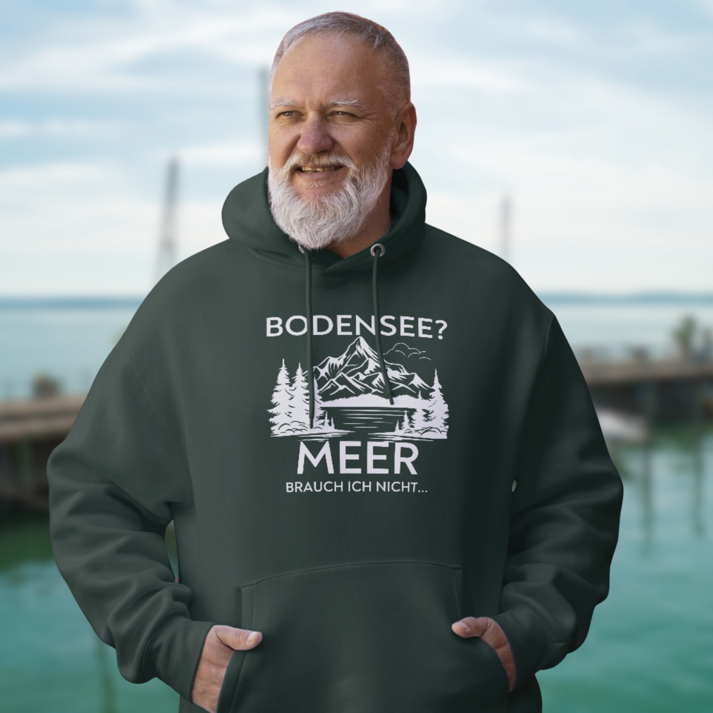 Meer brauche ich nicht... Cozy Unisex Hoodie Souvenir