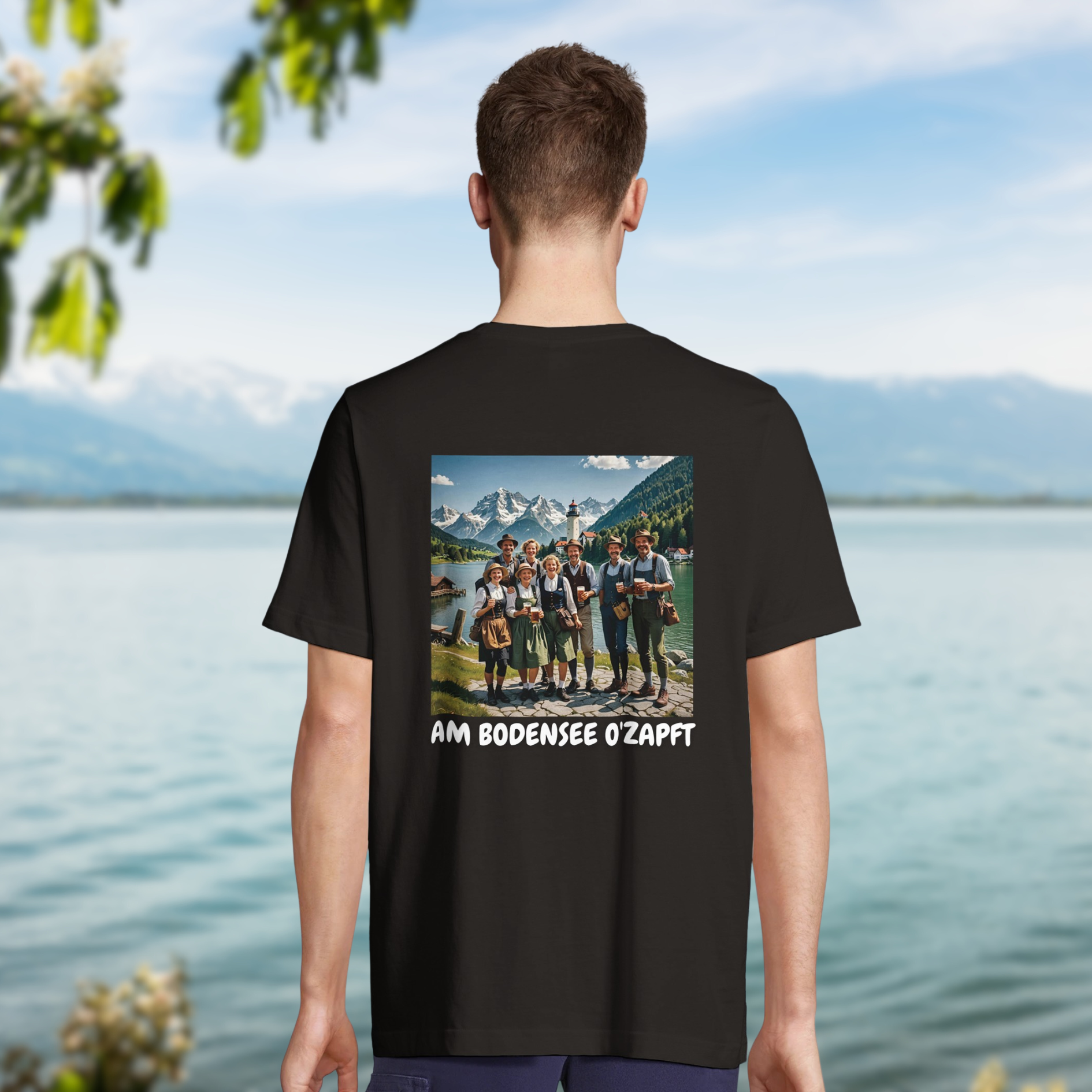 Am Bodensee O'Zapft - Unisex Comfortable Fit T-shirt