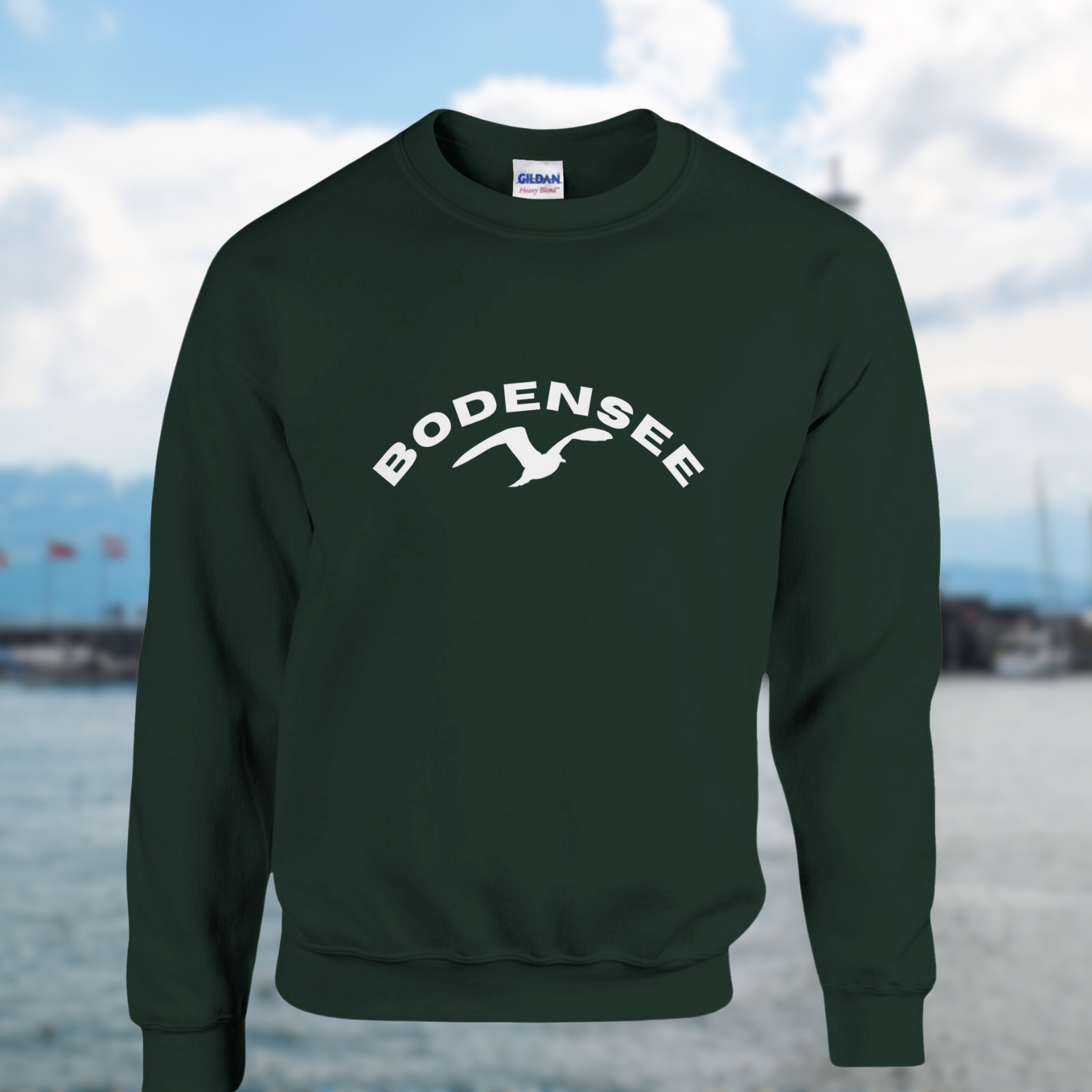 Bodensee Elegance - Premium Unisex Crewneck Sweatshirt