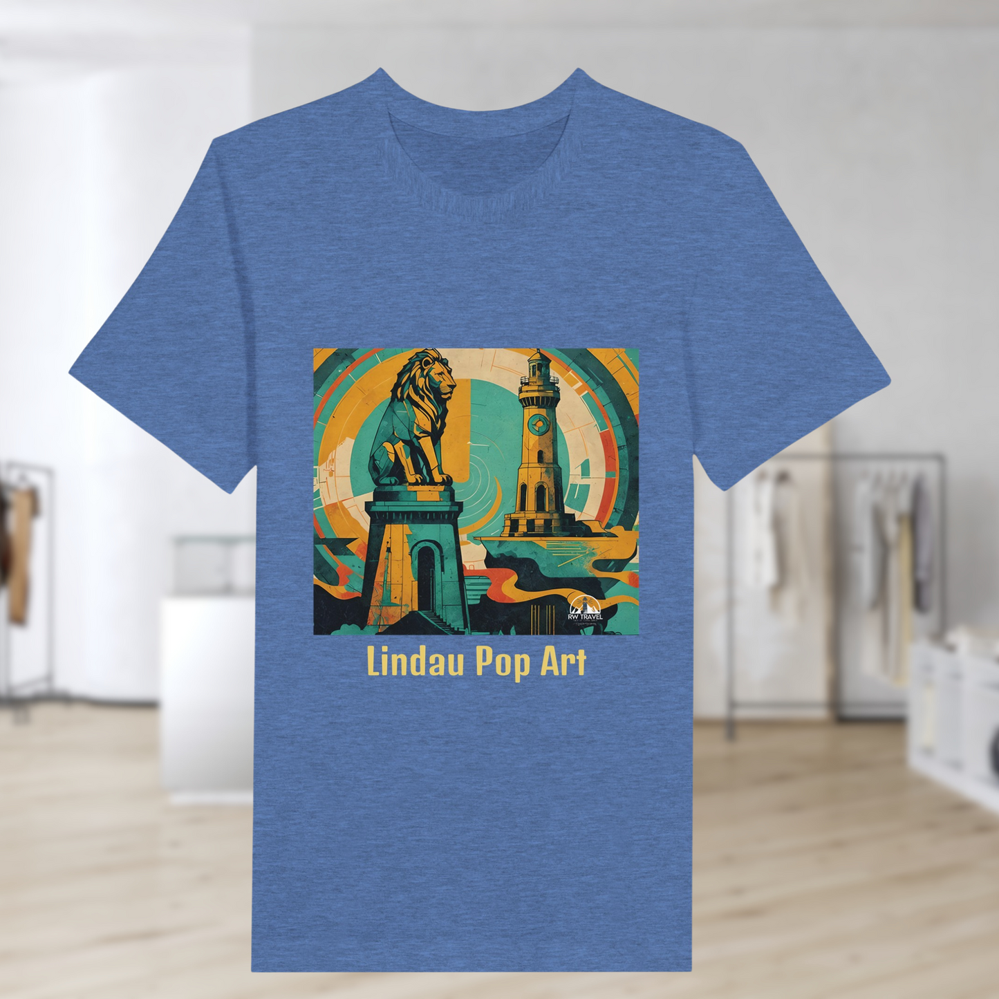 Lindau Pop Art - Premium Keepsake T-Shirt