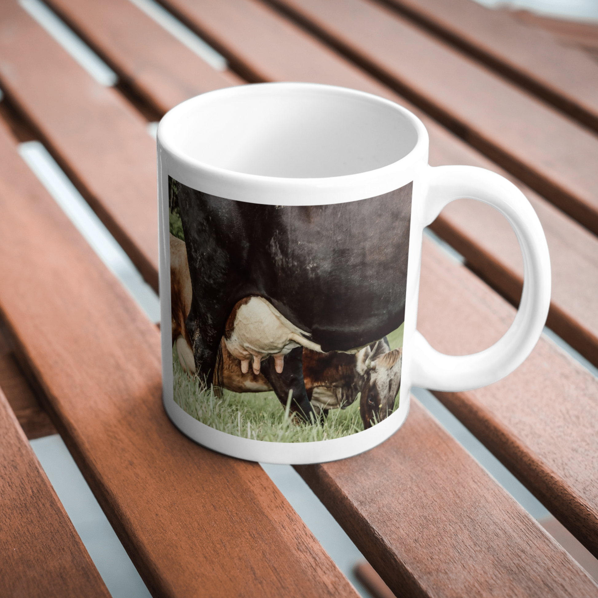 Coffee with Milk? Funny Vacation Ceramic MUG Allgäu Souvenir