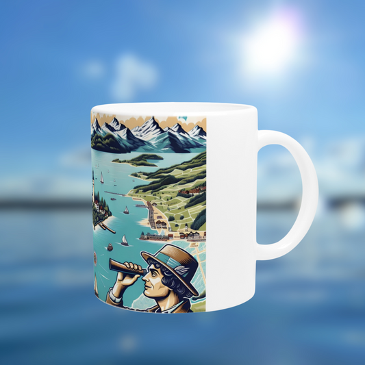 Lake Constance discovery tour - Ceramic Gift Mug