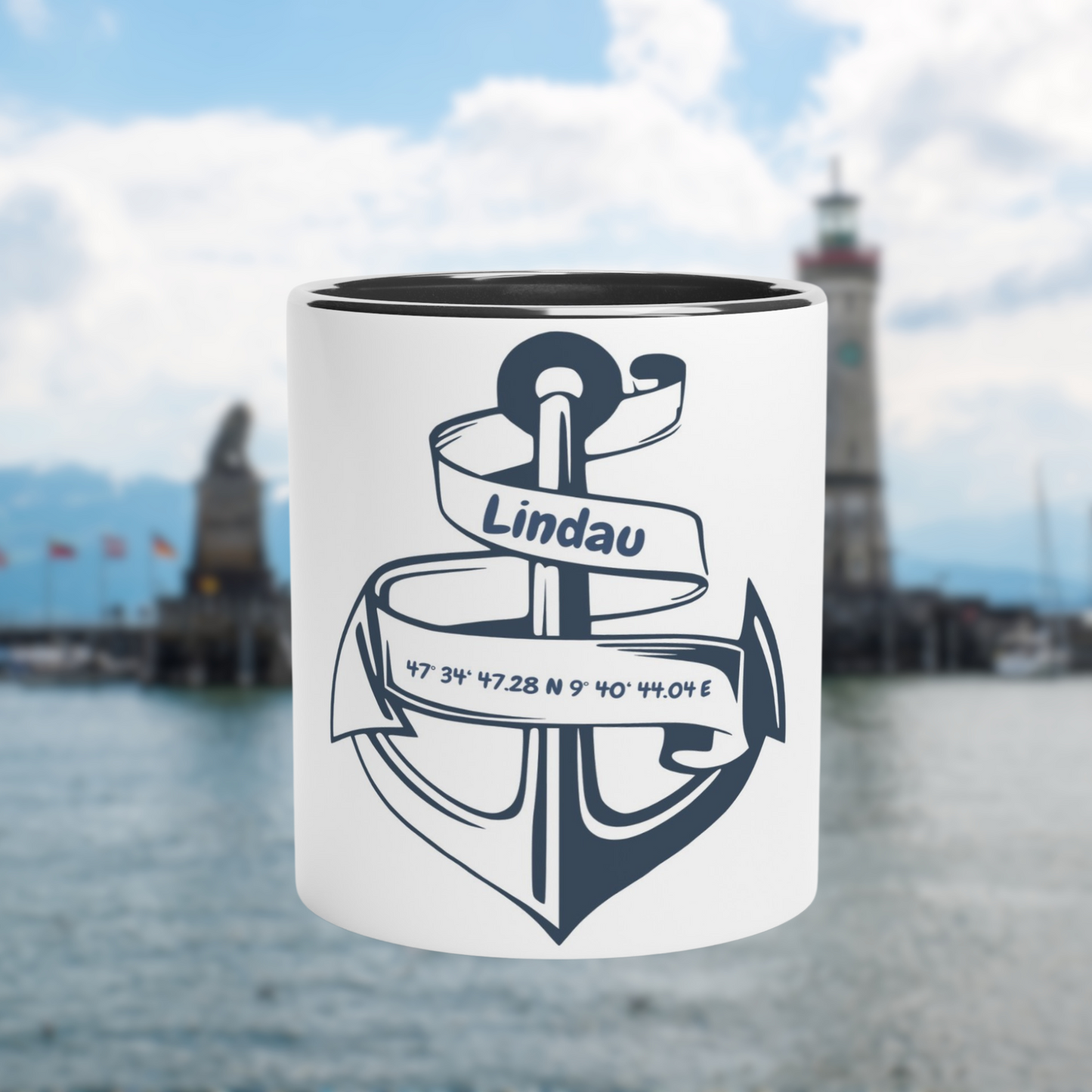 Lindau Compass - Ceramic Mug