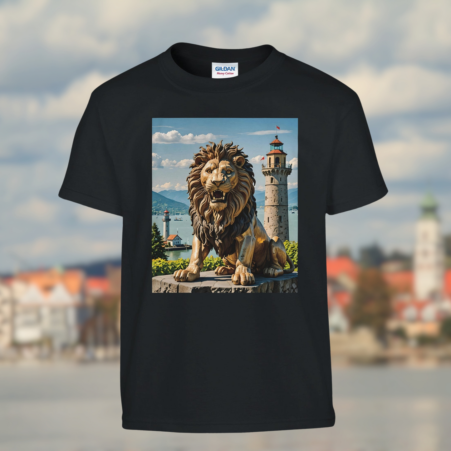 Lion of Lindau - Classic Kids Crewneck T-shirt