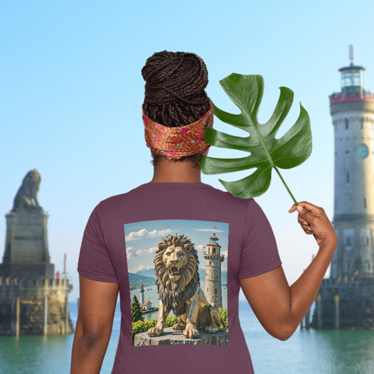 Lion of Lindau - Heavyweight 100% Cotton T-shirt