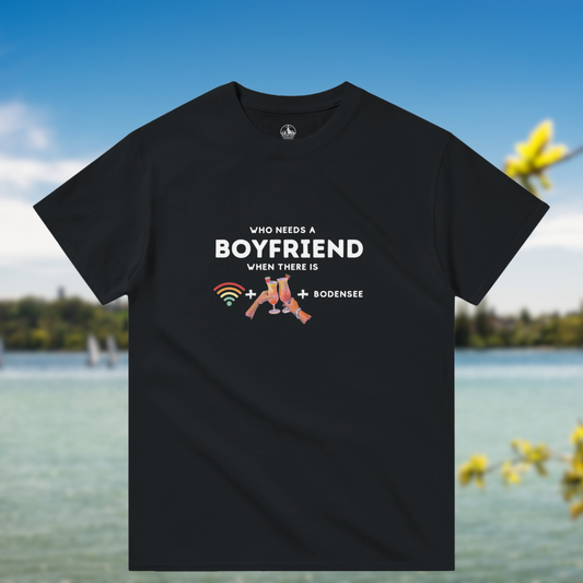 Need a Boyfriend? Heavyweight Crewneck T-shirt