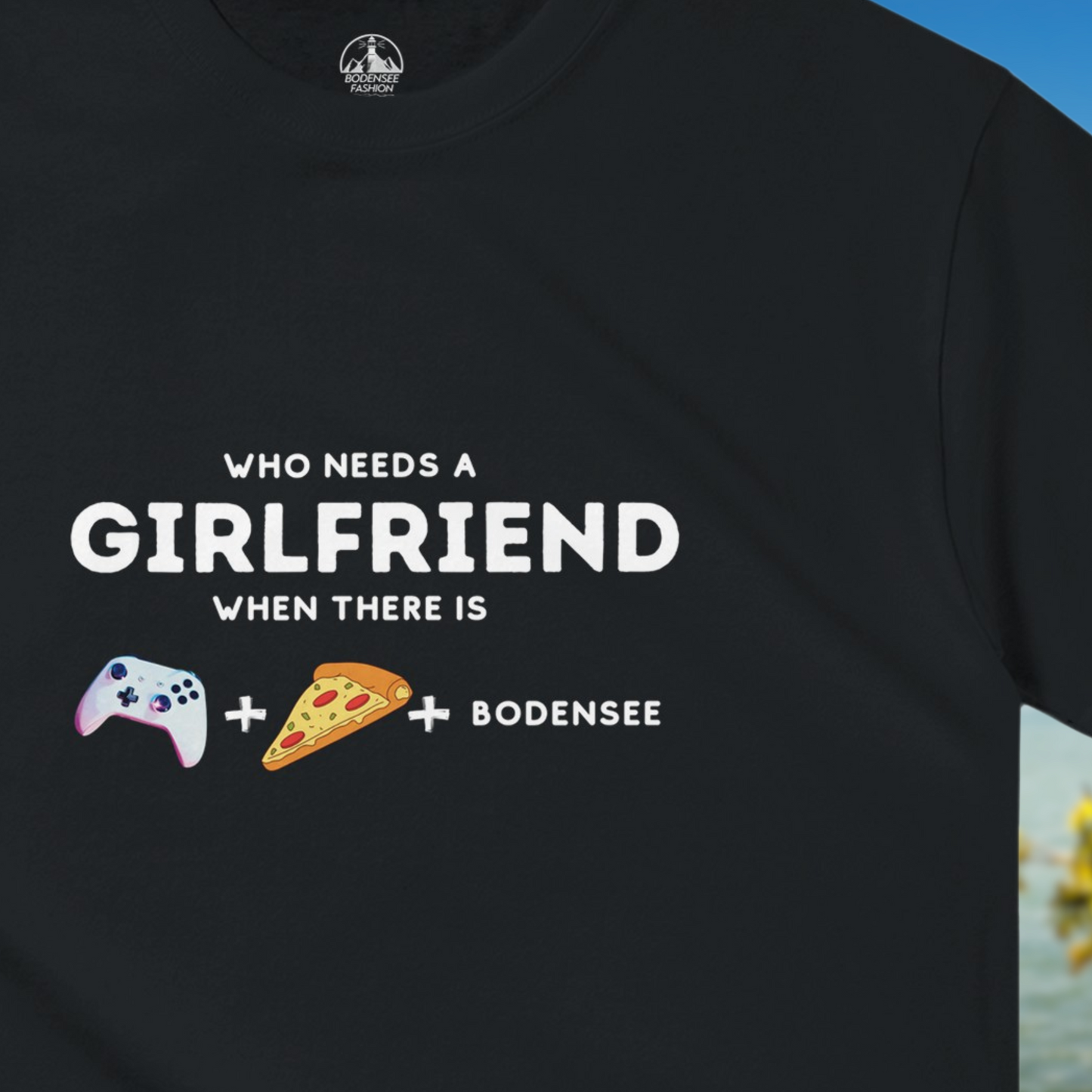 Need a Girlfriend? Heavyweight Crewneck T-shirt