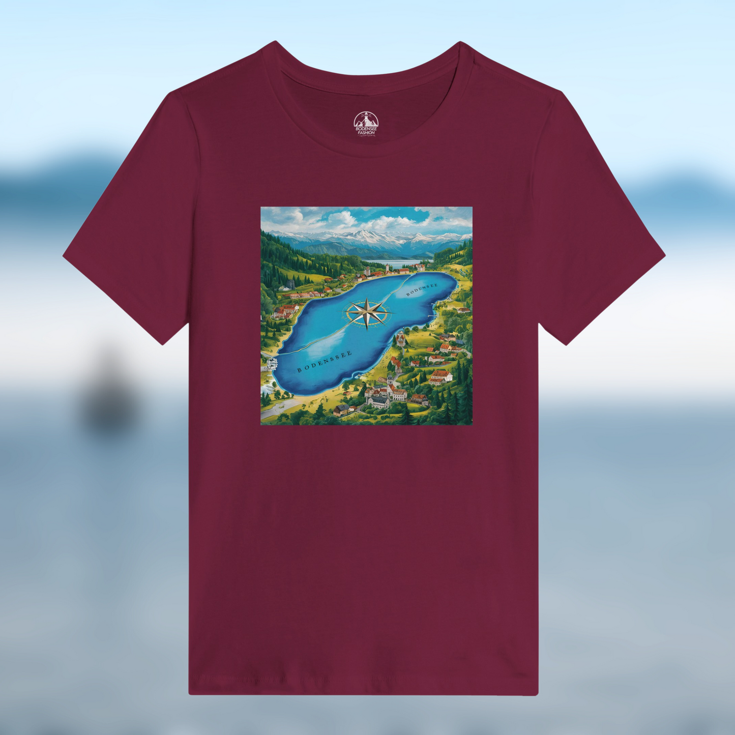 Premium Bodensee Explorer - Women’s Relaxed T-Shirt