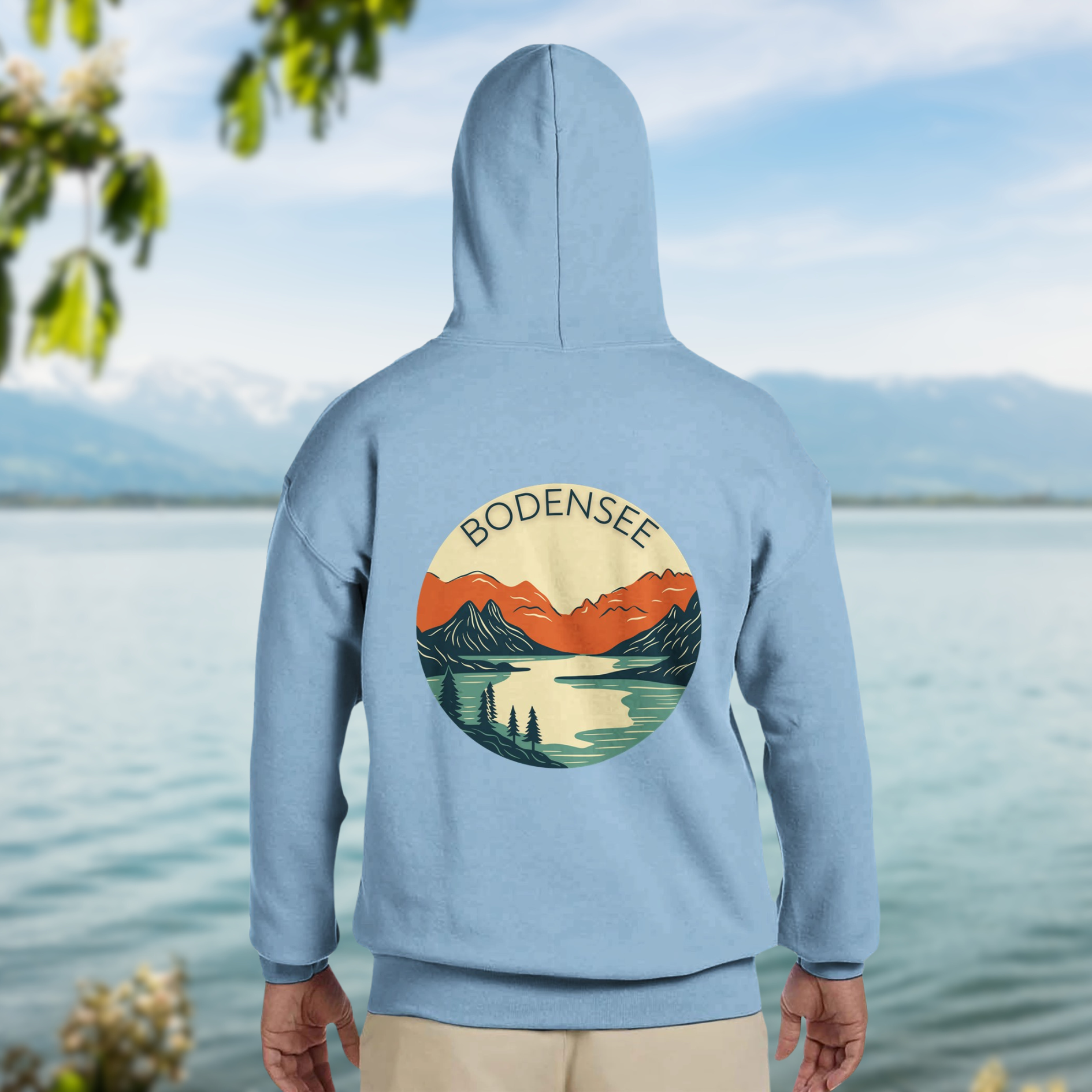 Souvenir: Bodensee Hoodie Unisex Vacation Vibes