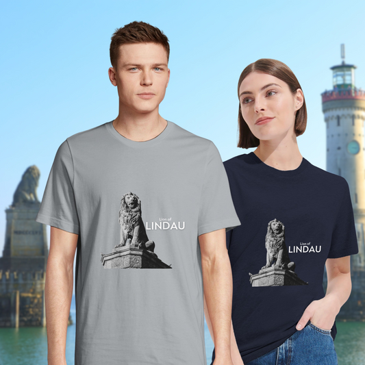 Lion of Lindau - Unisex Comfortable Fit T-shirt - Bodensee Souvenir